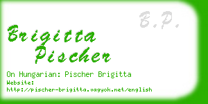 brigitta pischer business card